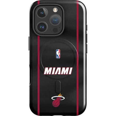 NBA Miami Heat Jersey iPhone 16 Pro Magsafe Impact Case